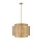 Z-Lite Harlech Chandelier, 4-Light, 32.5 In.W x 25 In.H, Rubbed Brass/Rubbed Brass 739P32-RB - alternate 1